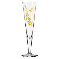CHAMPAGNERGLAS 205 ml  - Transparent/Goldfarben, Design, Glas (7.2/24.0cm) - Ritzenhoff