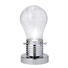 TISCHLEUCHTE - Chromfarben, LIFESTYLE, Glas/Metall (12/23,5cm) TISCHLEUCHTE - Chromfarben, LIFESTYLE, Glas/Metall (12/23,5cm)