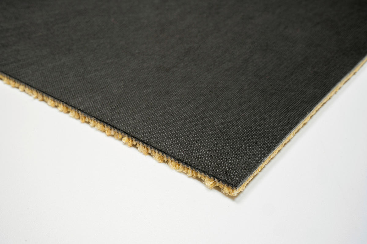 TEPPICHFLIESE 50/50 cm  in Hellgelb  - Hellgelb, Basics, Textil (50/50cm)