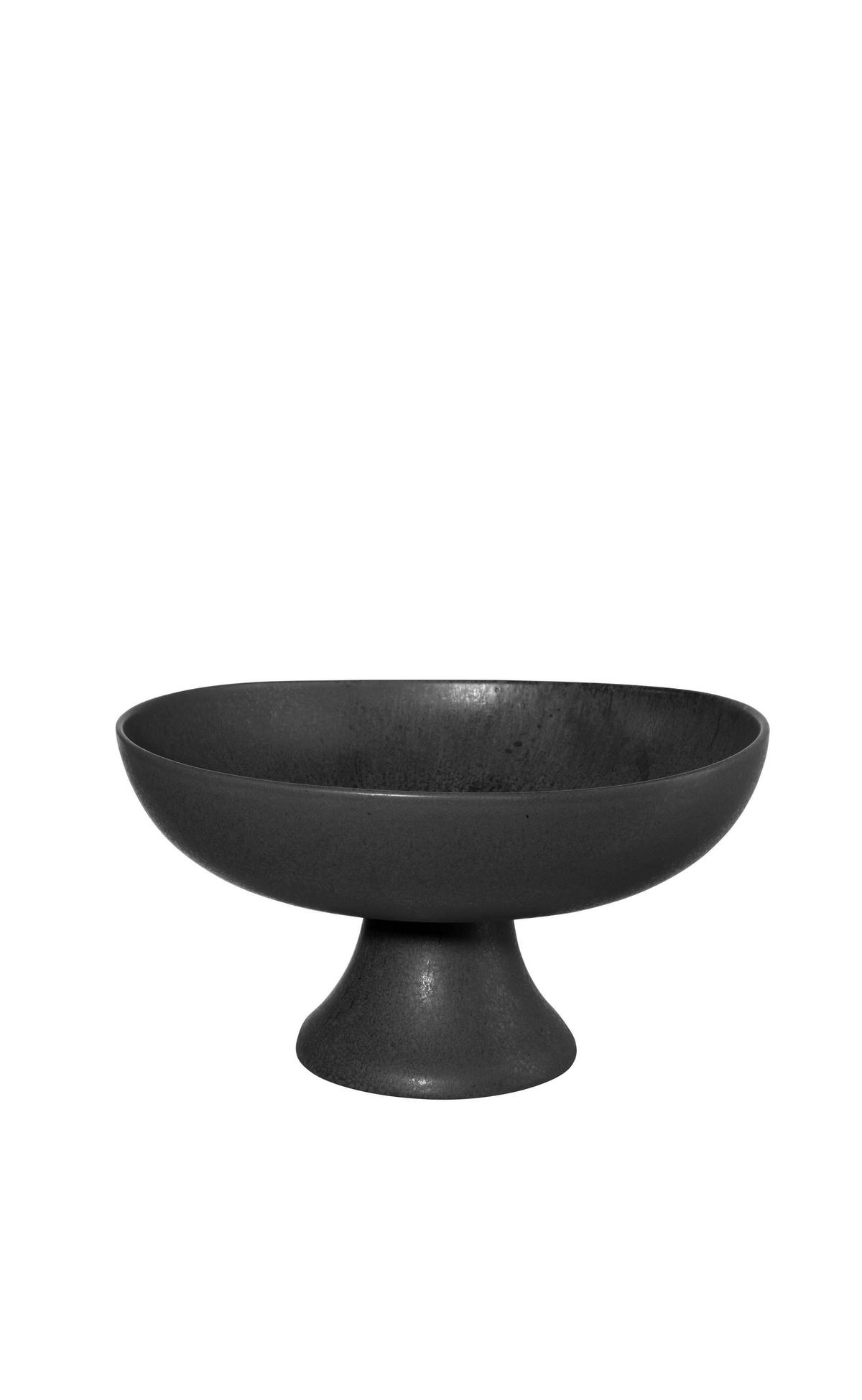 SCHALE Grande nero   - Schwarz, Basics, Keramik (33/17cm) - ASA