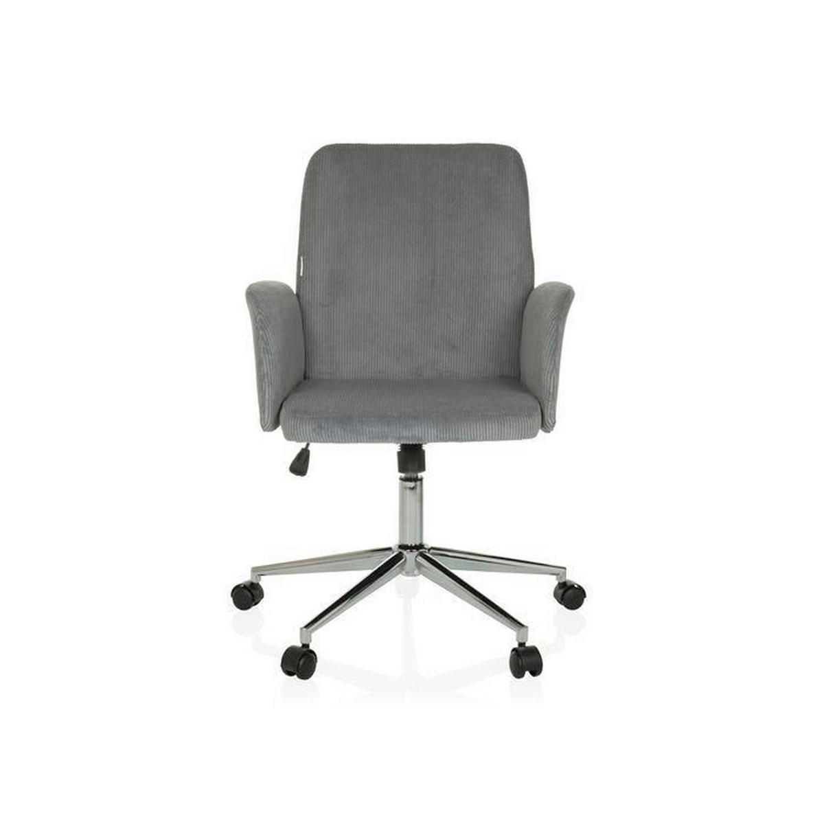 VRTLJIVI STOL tekstil siva  - srebrne barve/siva, Moderno, kovina/umetna masa (70cm) - MID.YOU