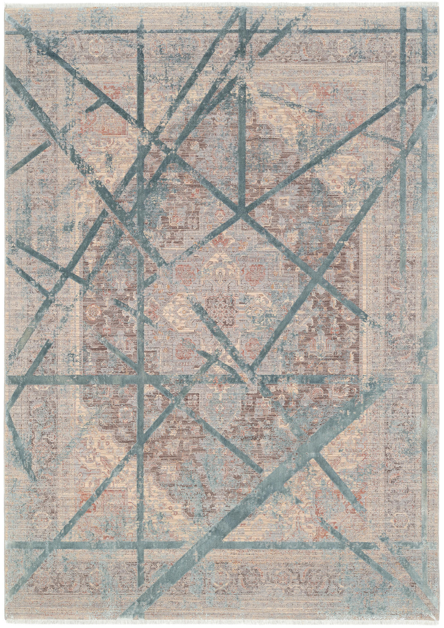 Musterring Webteppich Arizona Grau 140x190 cm