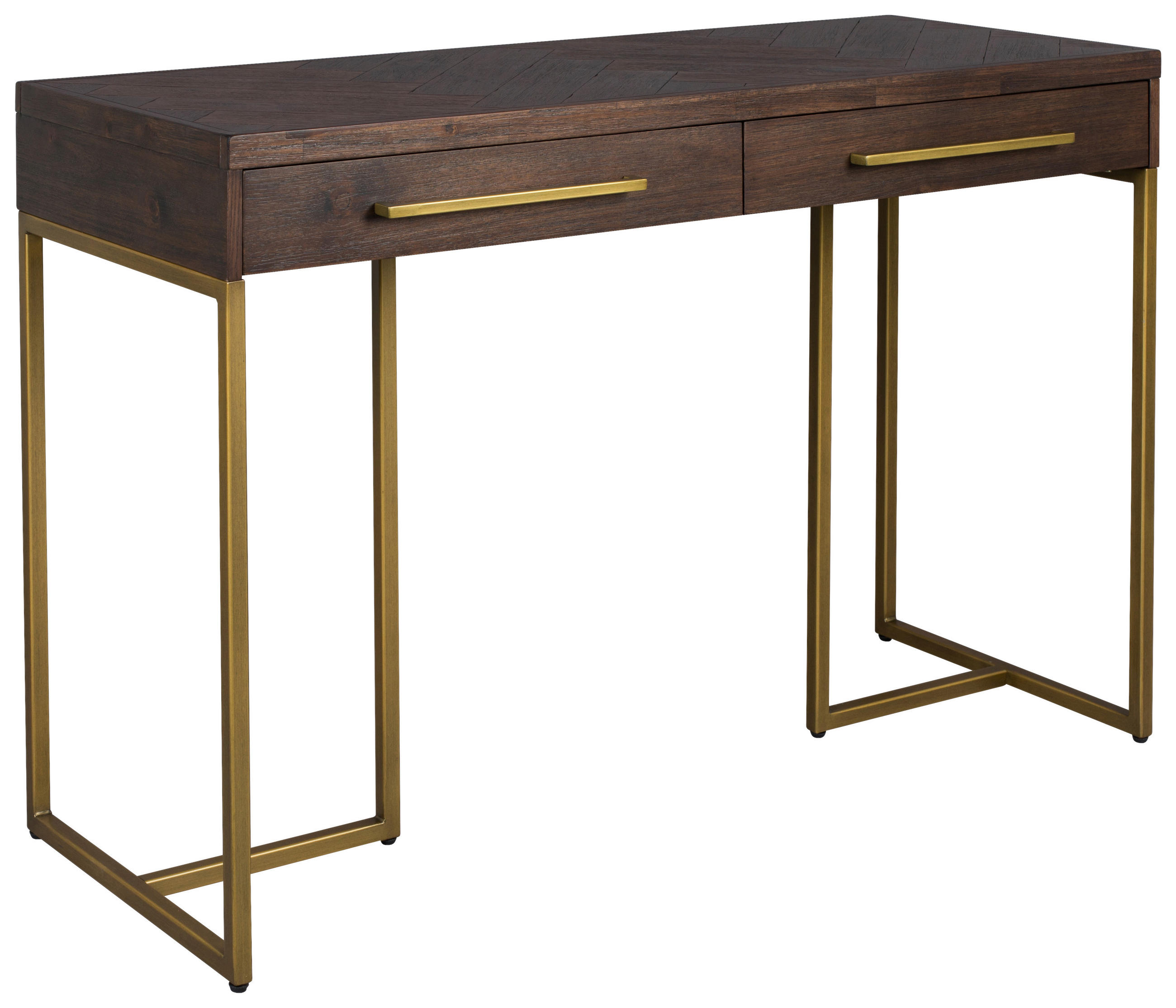 Konsole in Holz, Metall 120/45/78 cm