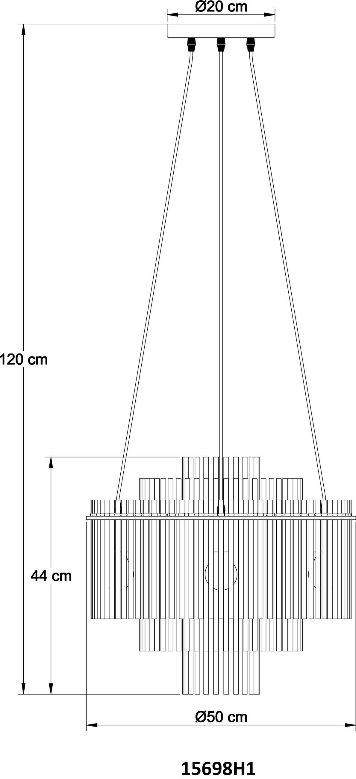 VISEČA SVETILKA  GORLEY      50/120 cm      E27 - siva/črna, Basics, kovina/umetna masa (50/120cm) - Globo