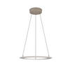 LED-HÄNGELEUCHTE Cromer 72,5/180 cm   - Beige/Grau, Design, Metall (72,5/180cm) - Trio Leuchten