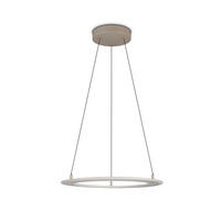 LED-HÄNGELEUCHTE 72,5/180 cm  - Beige/Grau, Design, Metall (72,5/180cm) - Trio Leuchten