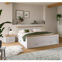 SCHLAFZIMMER  in Lärchefarben, Eiche Artisan  - Lärchefarben/Eiche Artisan, ROMANTIK / LANDHAUS, Holzwerkstoff - Livetastic