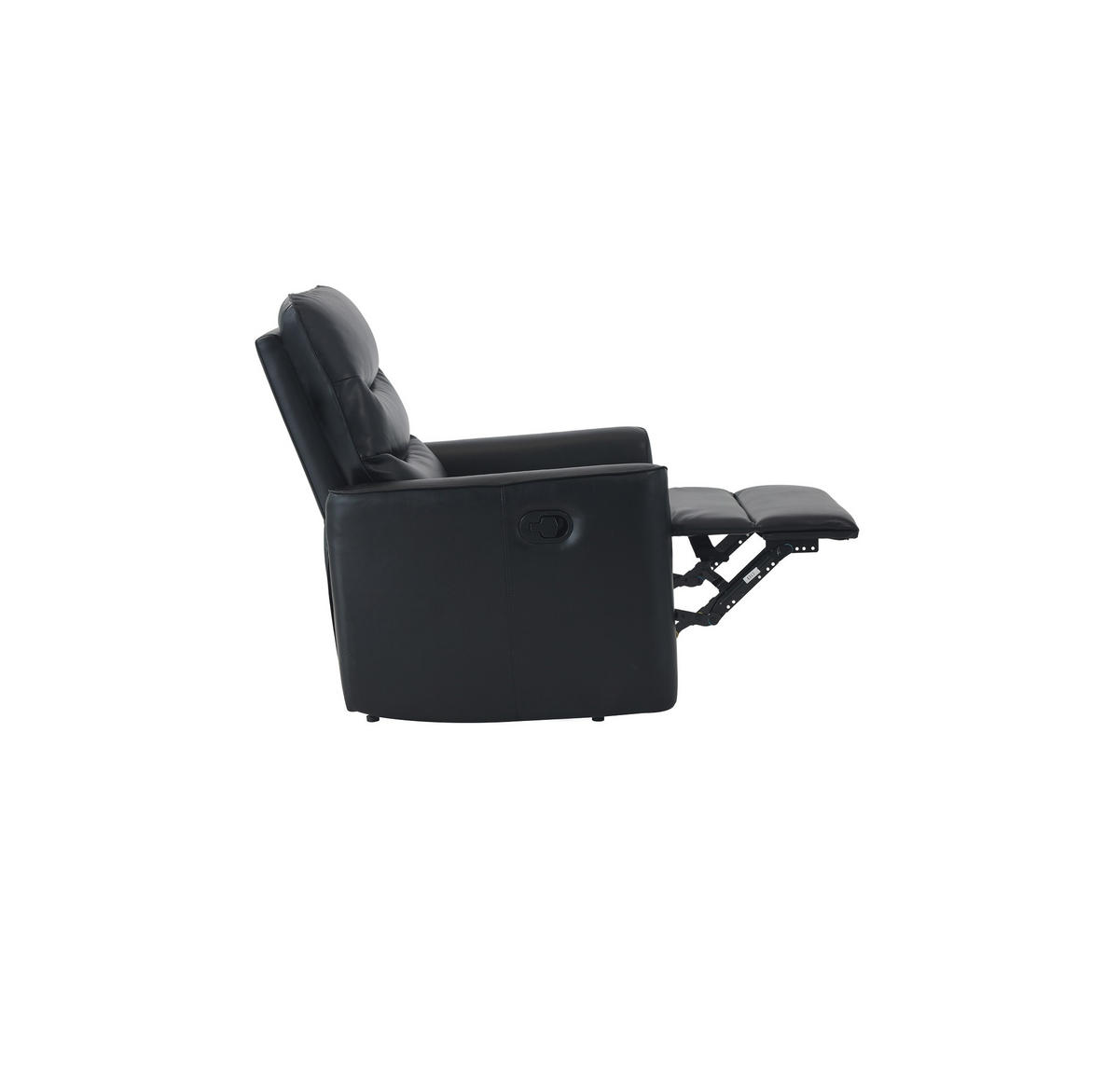 TV-FOTEL - fekete, Konventionell, textil/fém (76/105/88cm) - MID.YOU