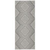 LÄUFER 80/200 cm Trinidad Grau  - Grau, Design, Kunststoff/Textil (80/200cm) - Novel