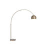 BOGENLEUCHTE 170/39/190-205 cm    - Goldfarben, Design, Metall (170/39/190-205cm) - Novel