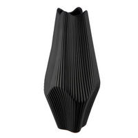DEKOVASE  - Schwarz, LIFESTYLE, Keramik (15/30cm)