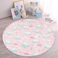 KINDERTEPPICH 150/150 cm Multicolor rund  - Multicolor, Basics, Textil (150/150cm)