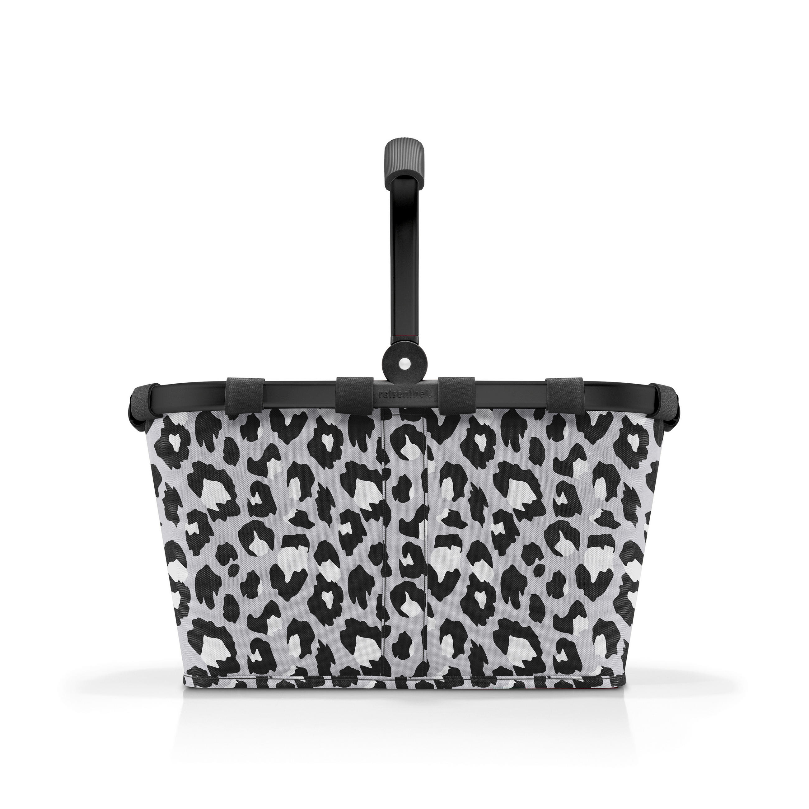 Reisenthel Einkaufskorb Carrybag frame leo nero Mehrfarbig 48x29x28 cm