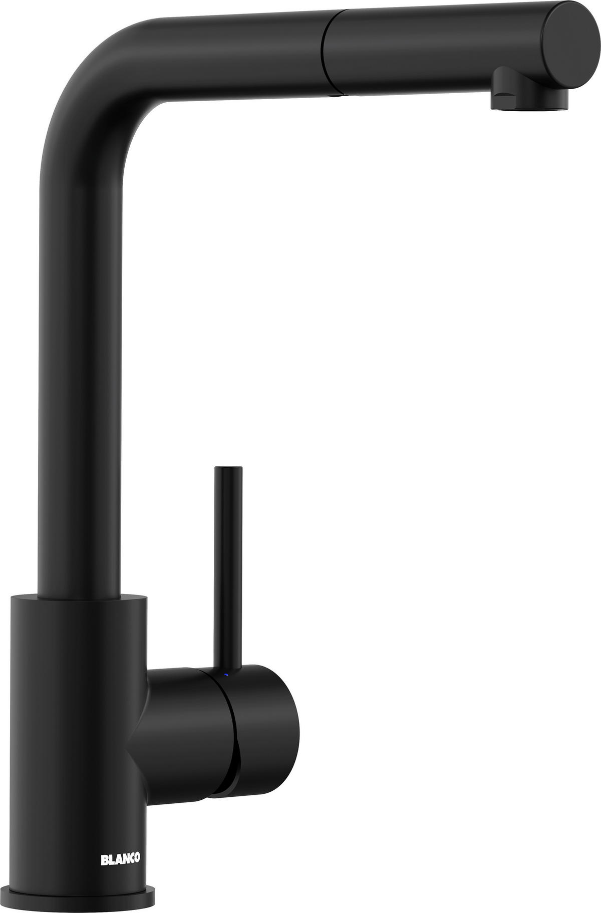 KÜCHENARMATUR - Schwarz, Basics, Metall (11/29,6/29cm) - Blanco