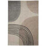 WEBTEPPICH 160/230 cm Zen  - Beige/Grau, KONVENTIONELL, Kunststoff/Textil (160/230cm) - Novel