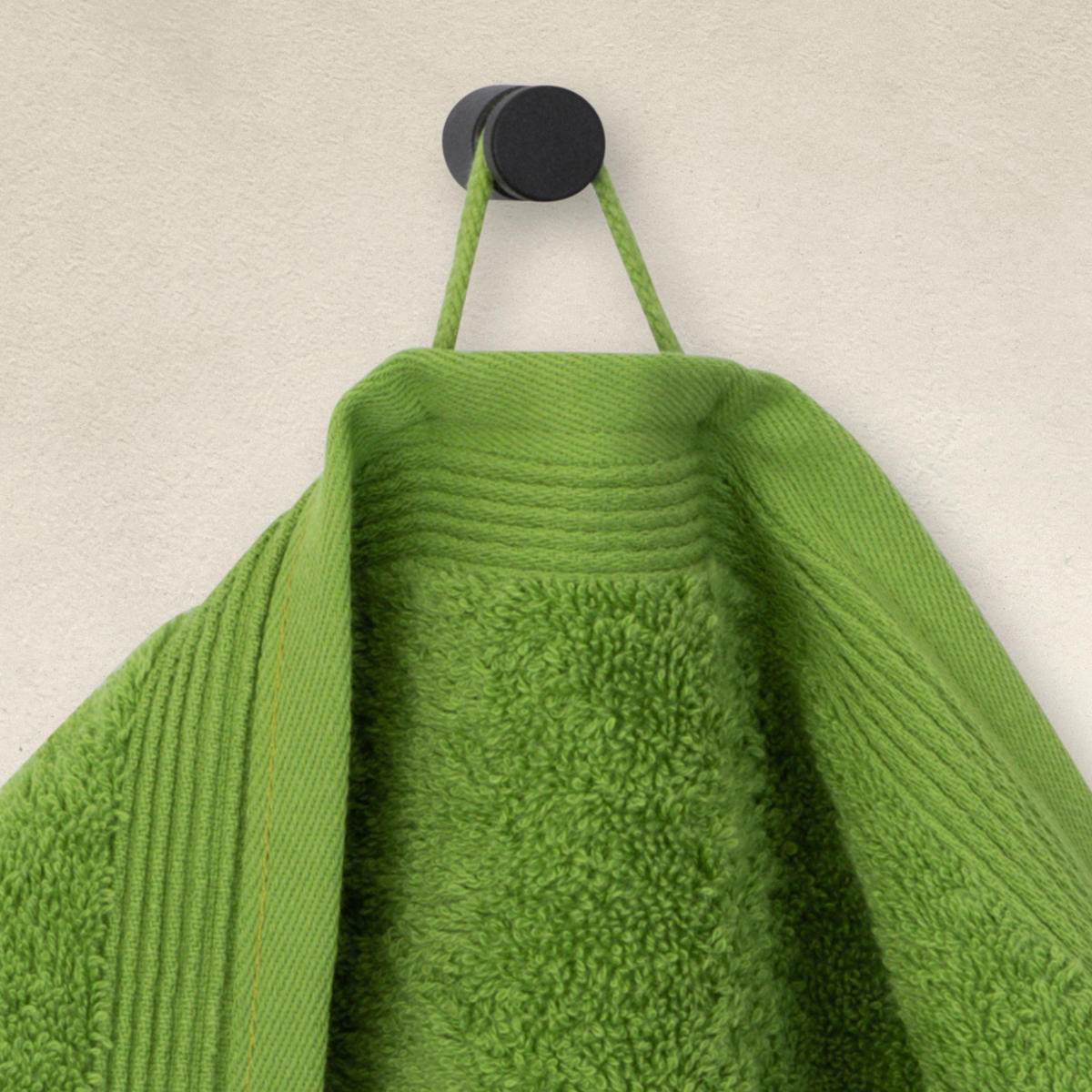 HANDTUCH Superwuschel Hellgrün  - Hellgrün, Basics, Textil (50/100cm) - Moeve