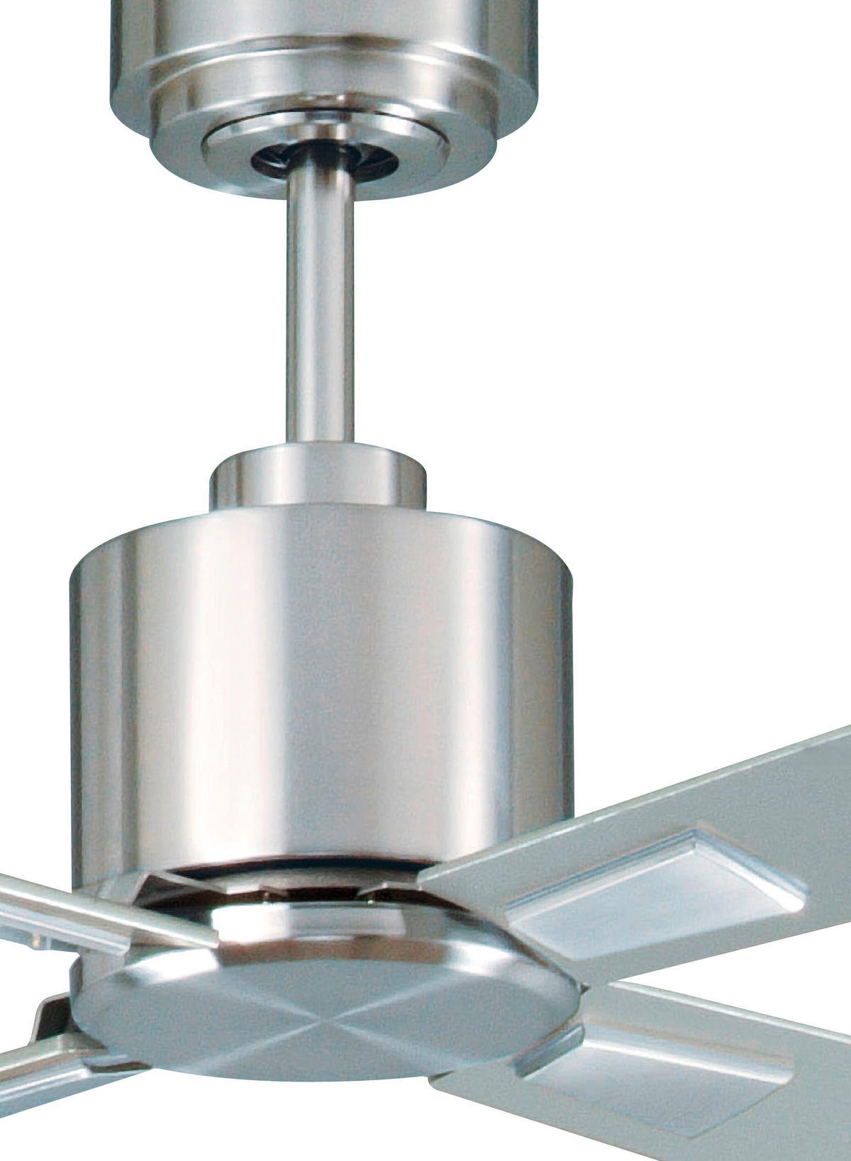 DECKENVENTILATOR 132/33 cm   - Chromfarben/Silberfarben, Basics, Holzwerkstoff/Metall (132/33cm)