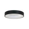 LED-DECKENLEUCHTE Ringlede 38/9 cm   - Schwarz, Basics, Kunststoff/Metall (38/9cm)