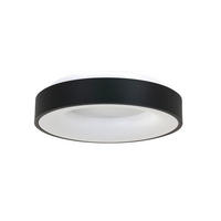 LED-DECKENLEUCHTE 38/9 cm   - Schwarz, Basics, Kunststoff/Metall (38/9cm)