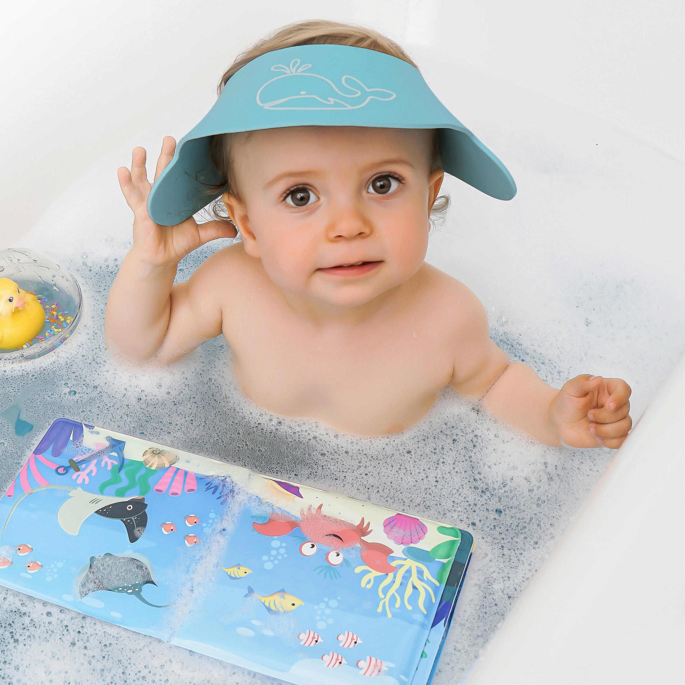 BABYBADESET  - Pastellblau, Basics, Kunststoff (9,8/17/5cm) - Reer