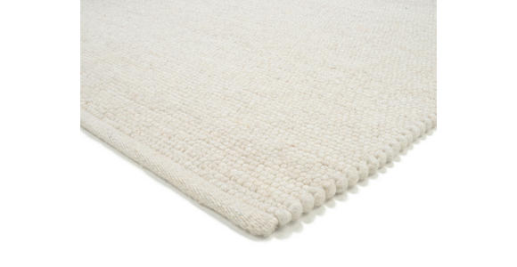 HANDWEBTEPPICH 200/200 cm Helsinki  - Creme, Basics, Textil (200/200cm) - Linea Natura