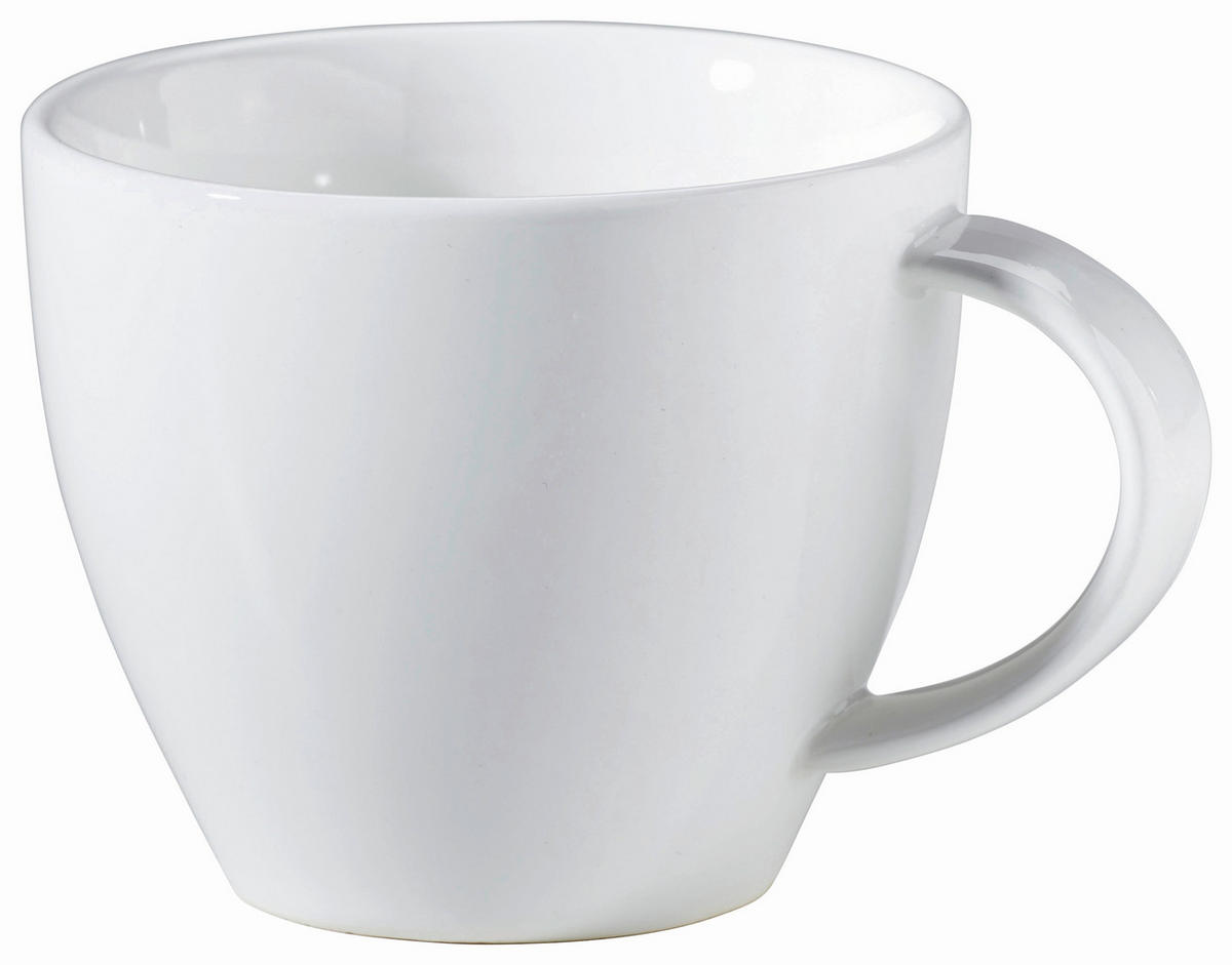 KAFFEETASSE Melodie 160 ml  - Weiss, Design, Keramik (0,16cm) - Ritzenhoff Breker
