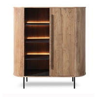 HIGHBOARD  in 118/135/40 cm  - Grau, KONVENTIONELL, Holz/Metall (118/135/40cm) - Livetastic