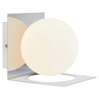 WANDLEUCHTE - Chromfarben, Basics, Metall (13.5/13.5/16.2cm) - Markslöjd