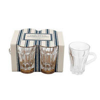 KÁVÉSPOHÁR KÉSZLET - áttetsző, Basics, üveg (6.7/9.4/4.8cm)