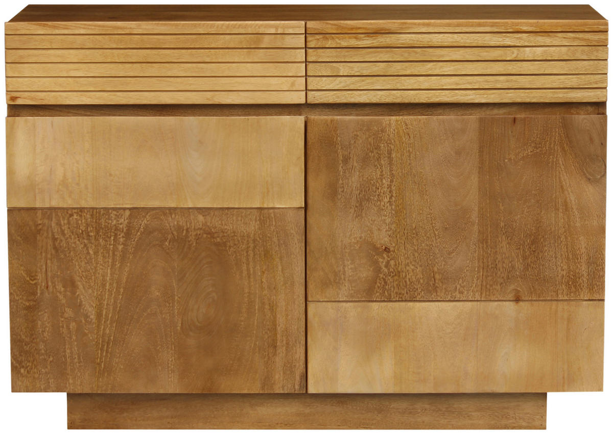 KOMMODE  in 110/77/40 cm  - Hellbraun/Naturfarben, Natur, Holz (110/77/40cm) - Livetastic