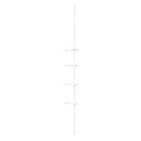 ZUHANYPOLC 26/78-275/19,5 cm  - fehér, Basics, műanyag/fém (26/78-275/19,5cm) - Wenko