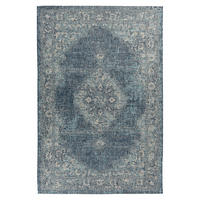 In- und Outdoorteppich 80/150 cm My Nordic Blau, Grau  - Blau/Grau, Design, Textil (80/150cm) - Obsession