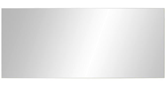 WANDSPIEGEL 130/54/3 cm - Klar/Schwarz, Design, Glas/Holzwerkstoff (130/54/3cm) - Voleo
