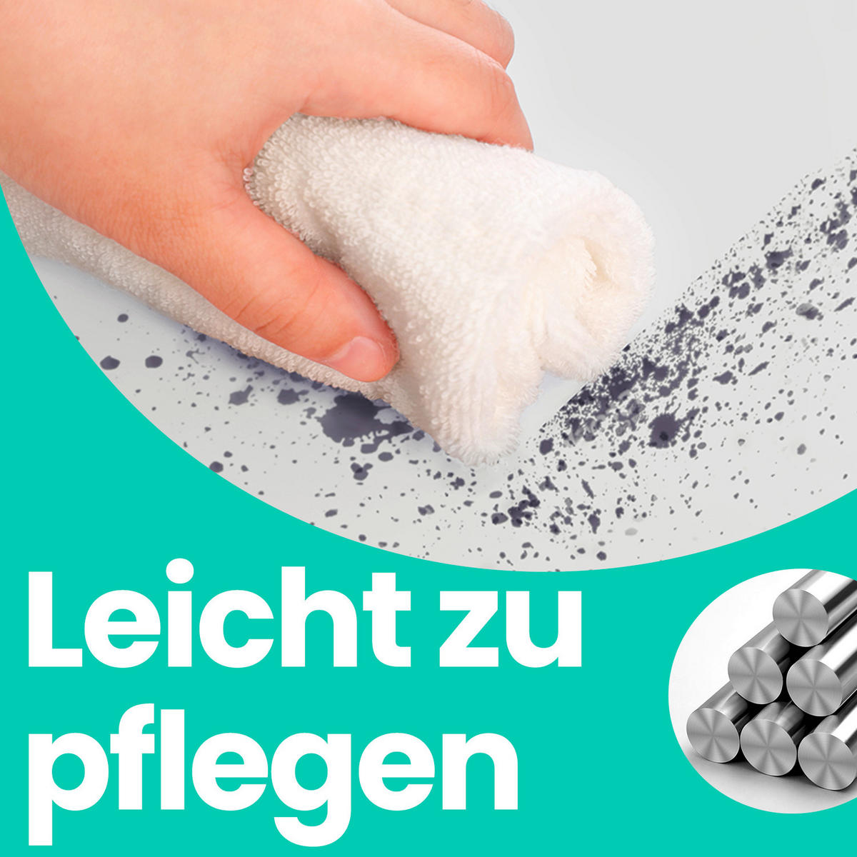KINDERREGAL 123/123/31 cm  - Weiß, Basics, Kunststoff/Metall (123/123/31cm)