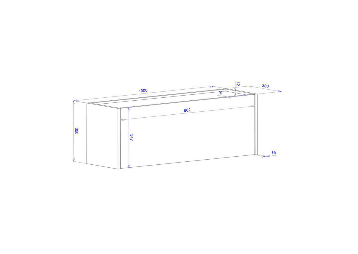 GARDEROBE 2-teilig  in 150/200/30 cm  - Eiche Wotan/Weiß, Design, Holzwerkstoff (150/200/30cm) - Modante