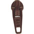 JEZDEC NA ZIP - hnědá, Basics, kov (2cm) JEZDEC NA ZIP - hnědá, Basics, kov (2cm)