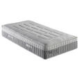 BOXSPRINGMATRATZE 90/200 cm, Höhe ca.:  - Weiß/Grau, Basics, Textil (90/200cm) - Novel