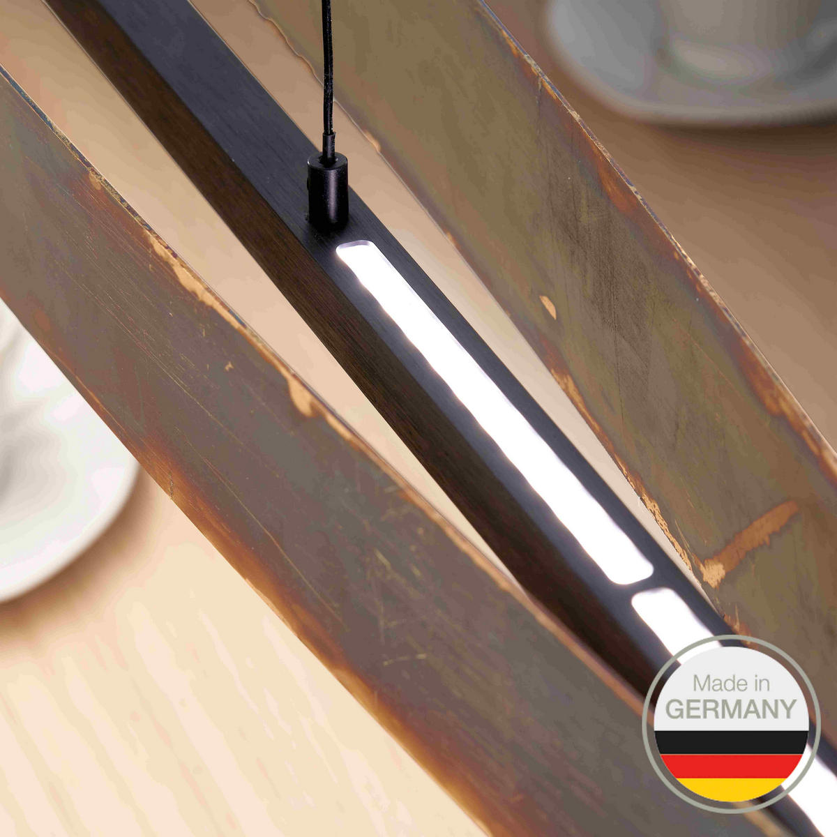 LED-PENDELLEUCHTE 653 118/8/7,5 cm   - Multicolor, LIFESTYLE, Metall (118/8/7,5cm) - Ambiente