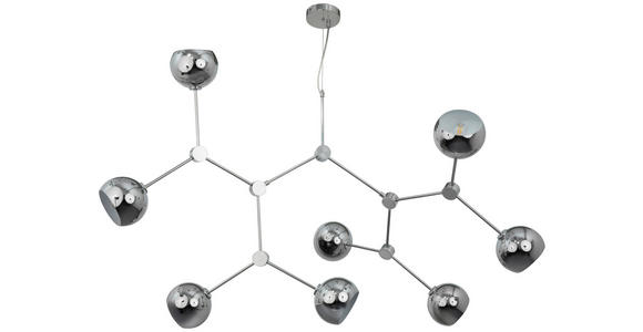 HÄNGELEUCHTE 148/110/159 cm  - Chromfarben, Trend, Metall (148/110/159cm) - Novel