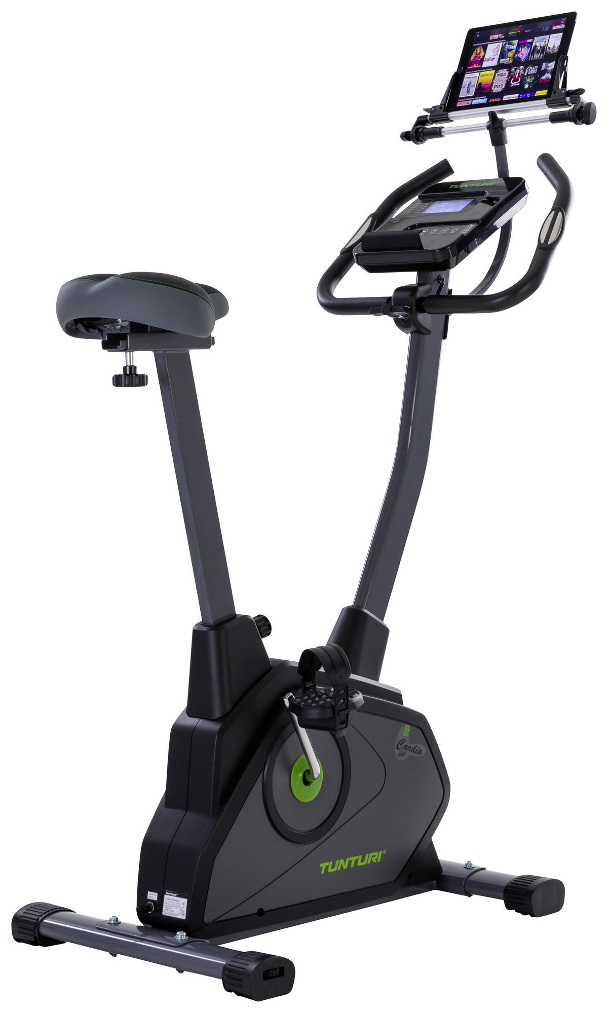 HEIMTRAINER E35 CARDIO FIT - Schwarz/Grau, MODERN, Kunststoff/Metall (50/125/85,5cm) - Tunturi