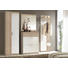 GARDEROBENSCHRANK Sonoma Eiche, Weiß - Alufarben/Weiß, Basics, Holzwerkstoff (60/196/36cm) - Carryhome GARDEROBENSCHRANK Sonoma Eiche, Weiß - Alufarben/Weiß, Basics, Holzwerkstoff (60/196/36cm) - Carryhome