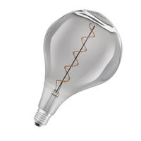 LED-LEUCHTMITTEL   E27 4,5 W 150 lm  - Hellgrau, Basics, Glas (16,5/27cm) - Osram