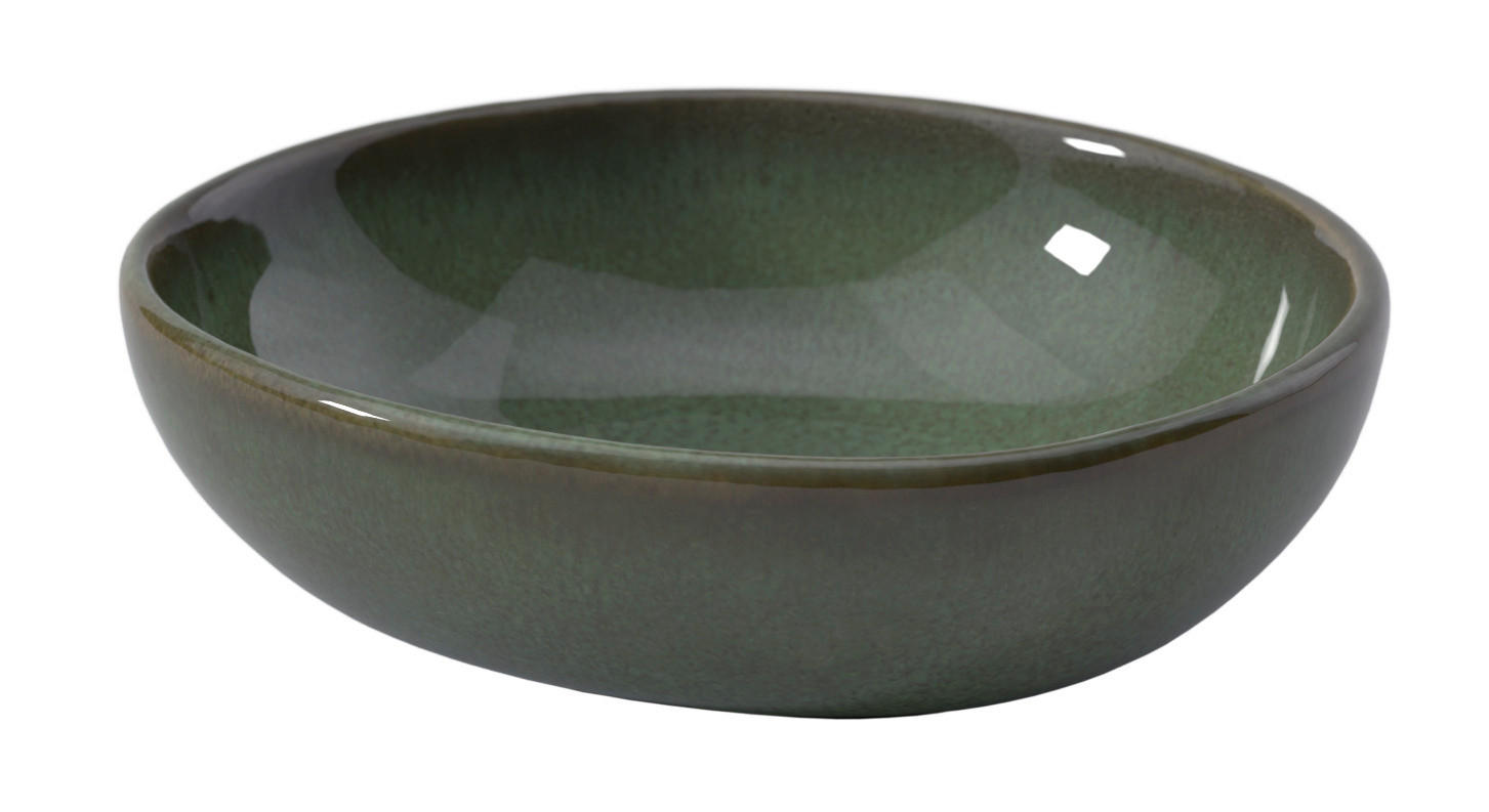 DIPSCHALE Keramik Steingut  - Dunkelgrün, KONVENTIONELL, Keramik (10,5/10,0/3,5cm) - like.Villeroy & Boch