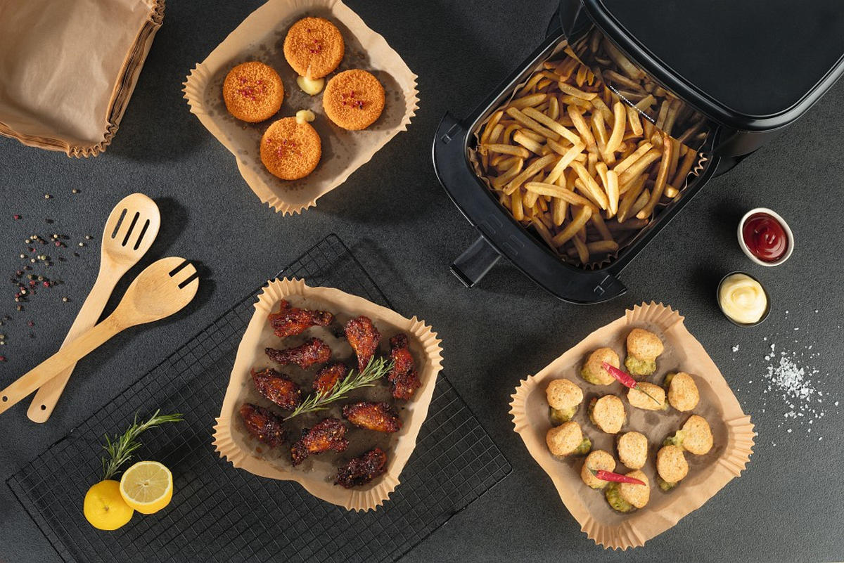 BACKFORMENSET GOURMETmaxx  - Braun, Basics, Papier (16/16/4,5cm) - GOURMETMAXX