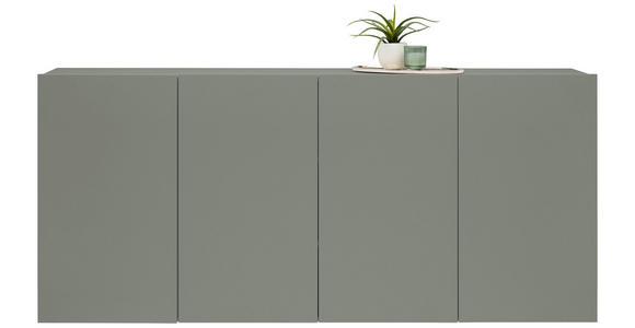 SIDEBOARD in 180/80/42 cm - Grün, Design, Holzwerkstoff (180/80/42cm) - Hom`in