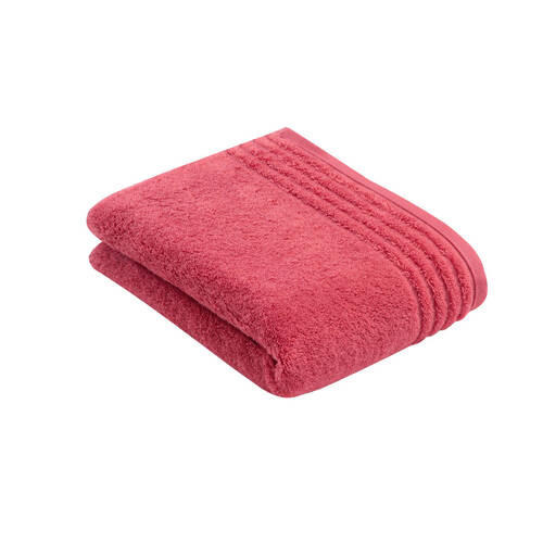 BADETUCH Vienna Style Supersoft NOS Vossen Wäsche Rosa 160/80 cm  - Rosa, Basics, Textil (160/80cm) - Vossen
