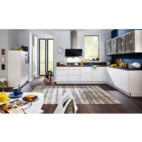 EINBAUKÜCHE DK506  - Weiß, Design, Holzwerkstoff - Dieter Knoll