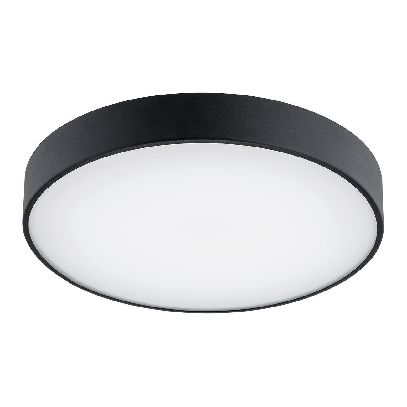 LED-DECKENLEUCHTE TIAMO 34/34/5 cm   - Transparent, KONVENTIONELL, Kunststoff/Metall (34/34/5cm)