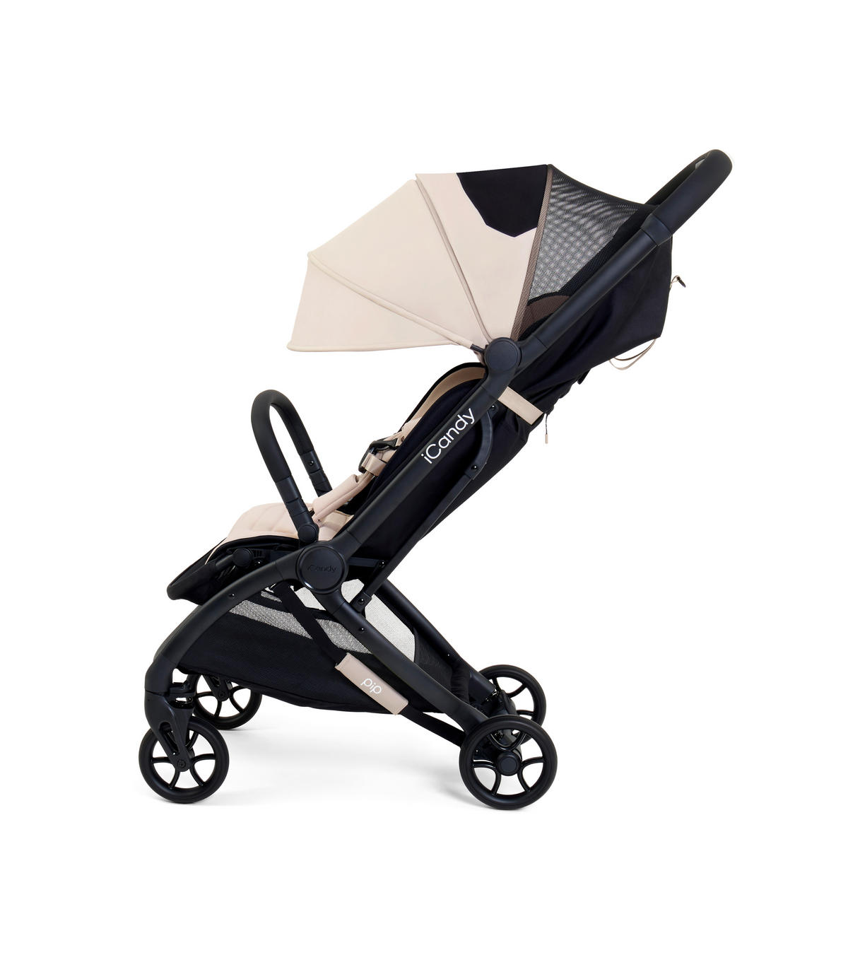 KIŠOBRAN KOLICA  PIP  - boje sedefa/crna, Basics, tekstil/metal (104.5/44/67cm) - ICANDY