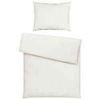BETTWÄSCHE Frühjahr/Sommer 2024 Damast 140/200 cm  - Creme, KONVENTIONELL, Textil (140/200cm) - Fleuresse